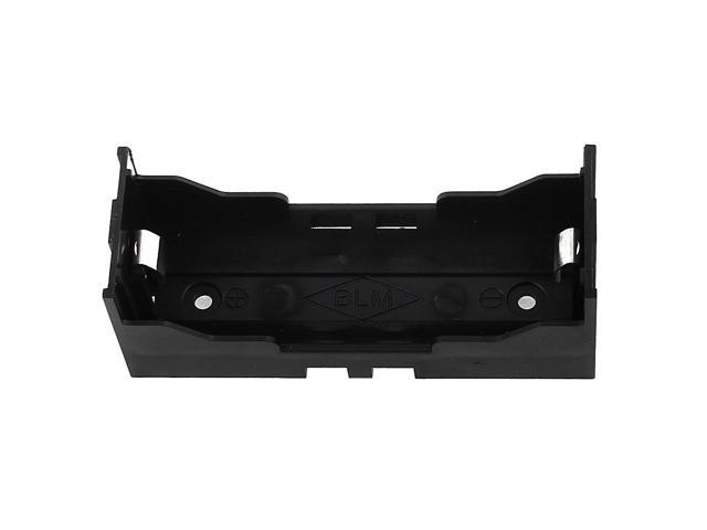 Plastic Single 26650 Battery Holder Case Storage Box Black