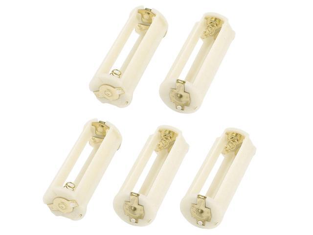 5 Pcs Battery Box Case Storage Holder for 3 x 1.5V AAA Batteries