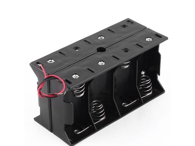 Dual Side In Series 8x1.5V D Size Battery Holder