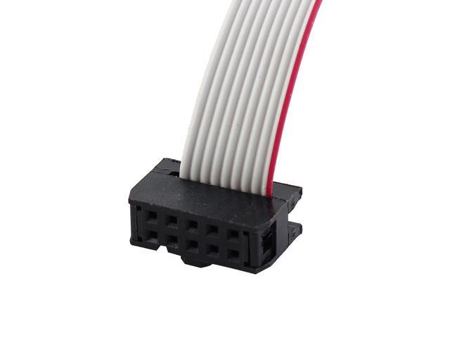 Serial Port 9 Pins to IDC 10 Pins Adapter Connector Cable for Motherboard