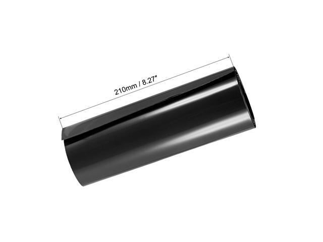 Battery Wrap, 210mm Flat Width 133mm Dia 1m Heat Shrink Tube Wraps for Big Battery Pack Black