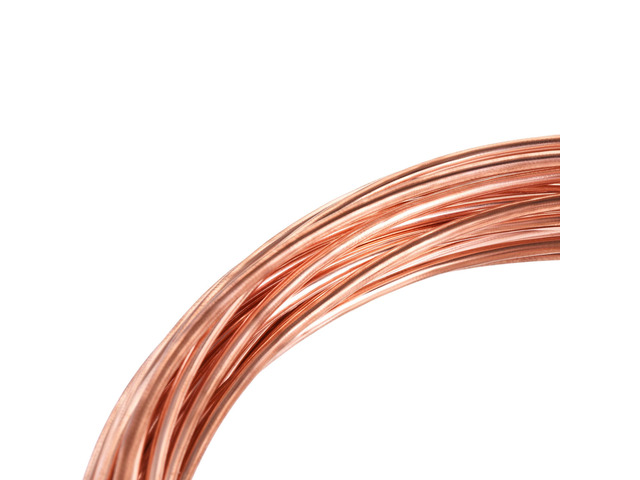 Refrigeration Tubing 2mm OD x 1mm ID x 24.5Ft Length Copper Tubing Coil