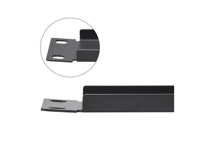 1U Blank Rack Panel - Metal Rack Mount Filler Panel for 19-Inch Server Rack Enclosure or Cabinet - Black