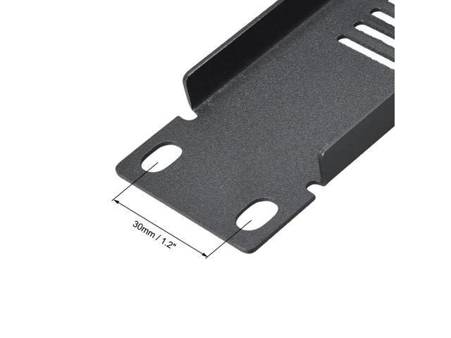 1U Blank Rack Mount Panel Spacer 2pcs with Venting for 19-Inch Server Network Rack Enclosure or Cabinet