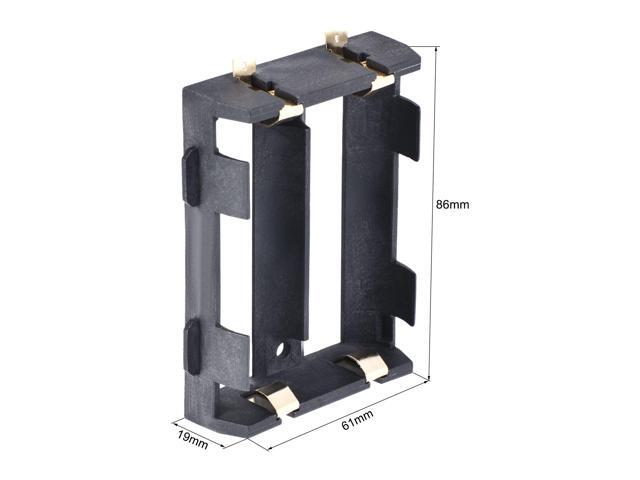 Battery Case Storage Box 2 Slots x 3.7V Battery Holder for 2 x 26650 Battery 4Pcs