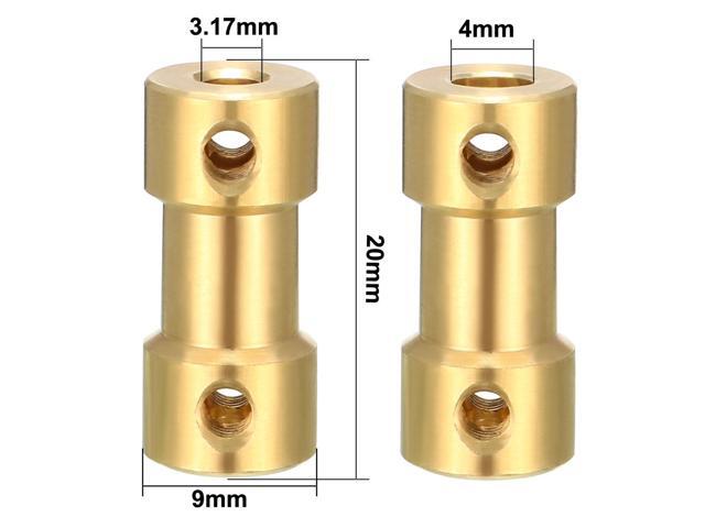Shaft Coupler 3.17mm x 4mm Connector Adapter for RC Airplane Boat Motor L20XD9