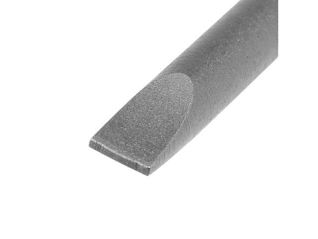 10Pcs 1/4' Hex Shank 50mm Length Magnetic SL4 Slot Head Screwdriver Bits S2 Alloy Steel