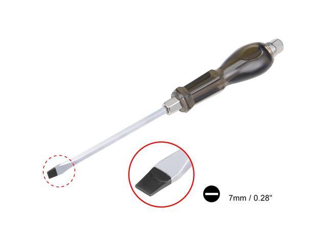 7mm Slotted Impact Screwdriver, 6-Inch Keystone Demolition Driver Magnetic, 2 Pack