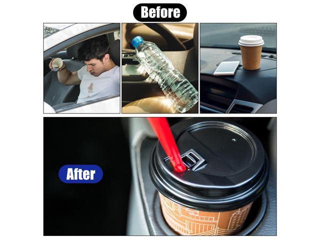 Rear Seat Cup Holder Dual Drink Cup Holder for Dodge for Ram 1500 2500 3500 4500 5500 2002-2020 5HD65DX9AC Black