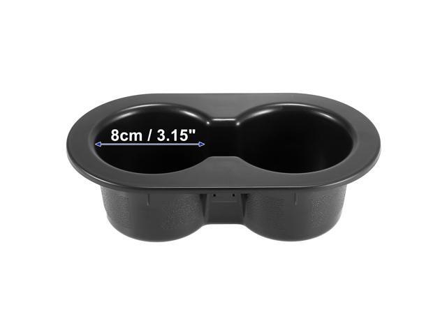 Rear Seat Cup Holder Dual Drink Cup Holder for Dodge for Ram 1500 2500 3500 4500 5500 2002-2020 5HD65DX9AC Black