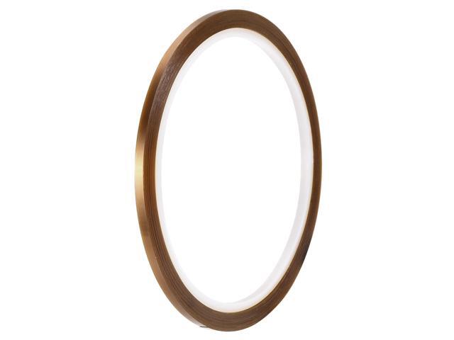 High Temperature Tape 1/8 Inch x 32ft Heat Resistant Sublimation Polyimide Tape for Protecting Circuit Board 250C to 300C