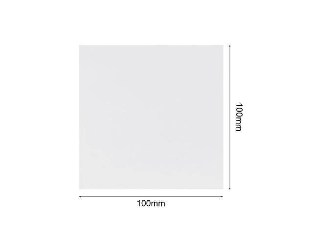 Soft Silicone Thermal Conductive Pads 100mmx100mmx0.5mm Heatsink for CPU Cool Gray