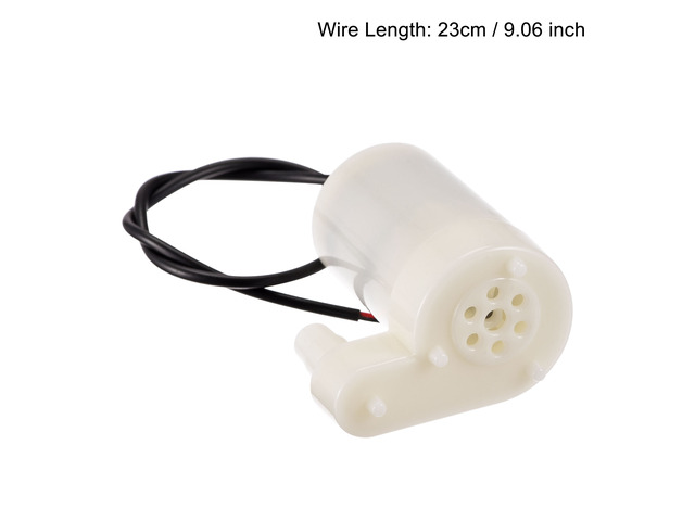 Micro Submersible Mini Water Pump DC 4.5V Vertical Style for Plant Watering, Pack of 2