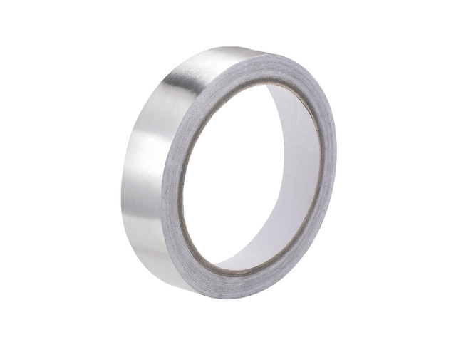15mm Aluminum Foil Tape High Temperature Tape for HVAC, Sealing, Patching Hot and Cold Air Ducts Single Sided Adhesive Tape 20m/65ft