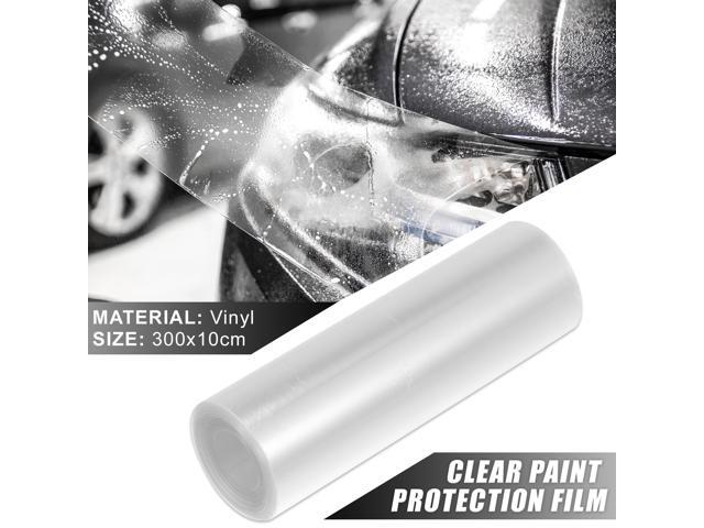 Clear Vinyl Wrap Sheet Car Paint Protection Film Cover Decal Scratch Resistant Self Adhesive Sticker Universal 4'x118'