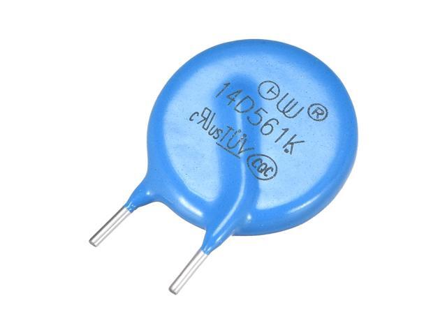 20Pcs Voltage Dependent Resistors AC 350V 14D561K L3.5 Radial Disc Varistors