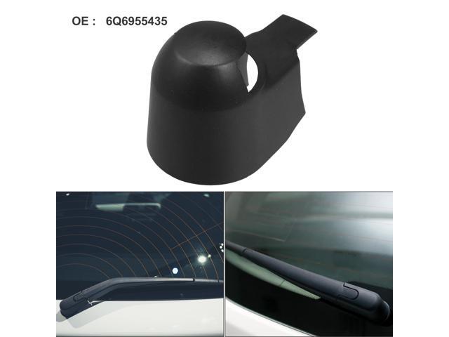 Rear Windshield Wiper Arm Nut Cover Cap Fit for Volkswagen GTI - Pack of 1 Black