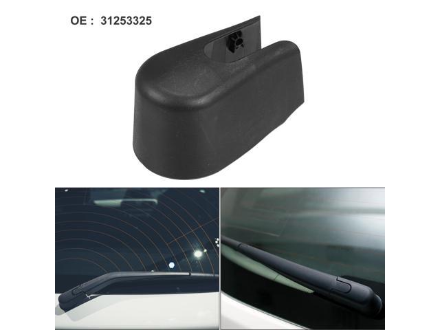 Rear Windshield Wiper Arm Nut Cover Cap Fit for Volvo XC90 - Pack of 1 Black