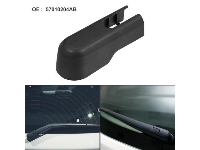 Rear Windshield Wiper Arm Nut Cover Cap Fit for Jeep Liberty - Pack of 1 Black