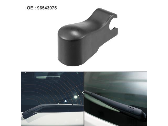 Rear Windshield Wiper Arm Nut Cover Cap Fit for Chevrolet Aveo for Pontiac - Pack of 1 Black