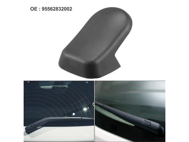 Rear Windshield Wiper Arm Nut Cover Cap Fit for Porsche Cayenne - Pack of 1 Black