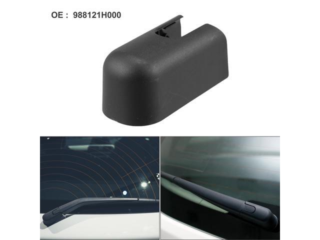 Rear Windshield Wiper Arm Nut Cover Cap Fit for Kia Sportage - Pack of 1 Black