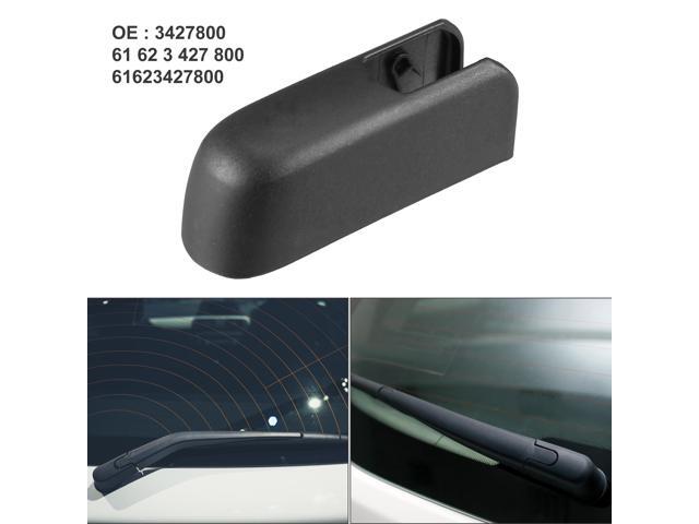 Rear Windshield Wiper Arm Nut Cover Cap Fit for BMW X3 E83 - Pack of 1 Black