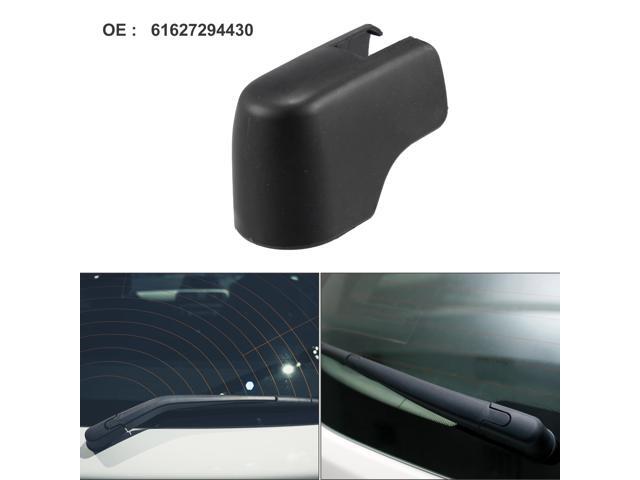 Rear Windshield Wiper Arm Nut Cover Cap Fit for BMW X5 Series F15 F85 - Pack of 1 Black