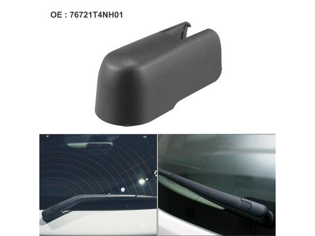 Rear Windshield Wiper Arm Nut Cover Cap Fit for Honda Jade - Pack of 1 Black