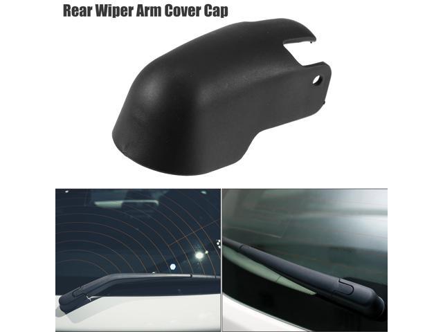 Rear Windshield Wiper Arm Nut Cover Cap Fit for Fiat Panda 169 - Pack of 1 Black