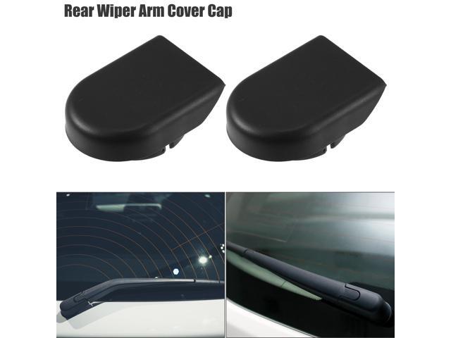 Rear Windshield Wiper Arm Nut Cover Cap Fit for Mazda CX-5 CX-7 - Pack of 2 Black