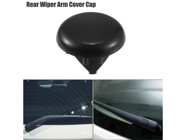 Rear Windshield Wiper Arm Nut Cover Cap Fit for Dodge Caravan - Pack of 1 Black