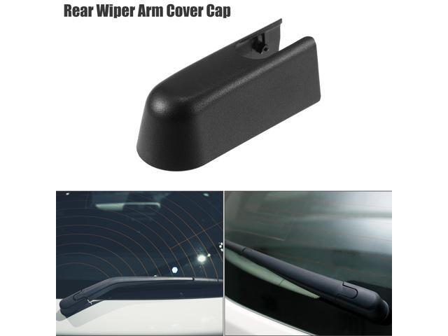 Rear Windshield Wiper Arm Nut Cover Cap Fit for Fiat Uno - Pack of 1 Black