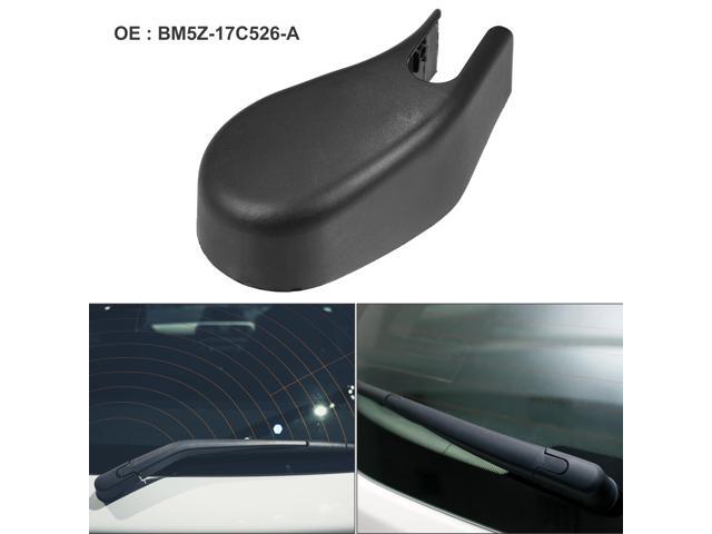 Rear Windshield Wiper Arm Nut Cover Cap Fit for Ford Focus - Pack of 1 Black