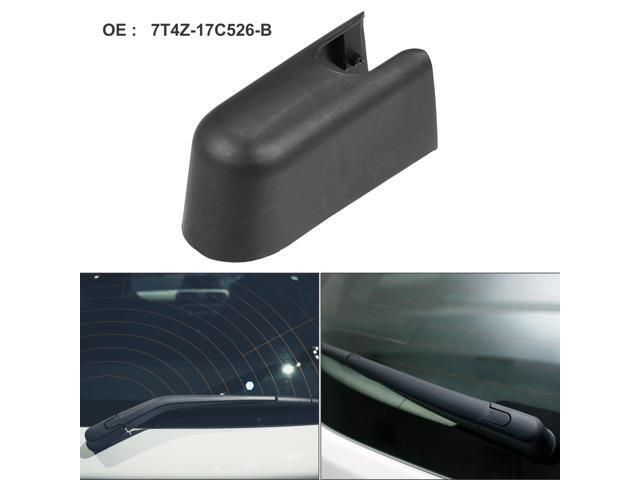 Car Rear Windshield Wiper Arm Nut Cover Cap Fit for Ford Edge - Pack of 1 Black