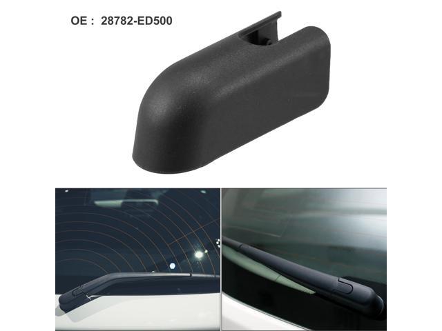 Rear Windshield Wiper Arm Nut Cover Cap Fit for Nissan Kicks Juke - Pack of 1 Black
