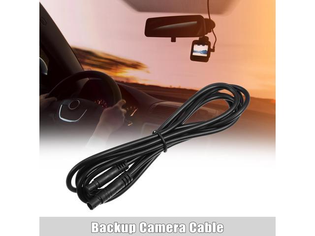 6 Pin 6.56ft 200cm Backup Camera Extension Cable Dash Camera Cord Wires Car Rear View Camera