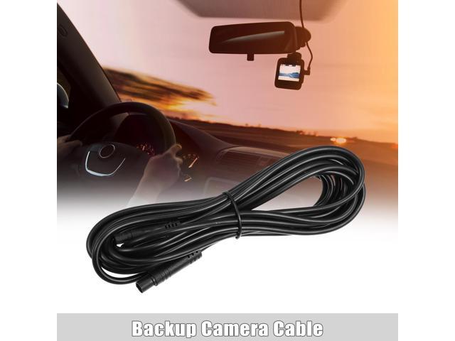 6 Pin 13.12ft 400cm Backup Camera Extension Cable Dash Camera Cord Wires Car Rear View Camera