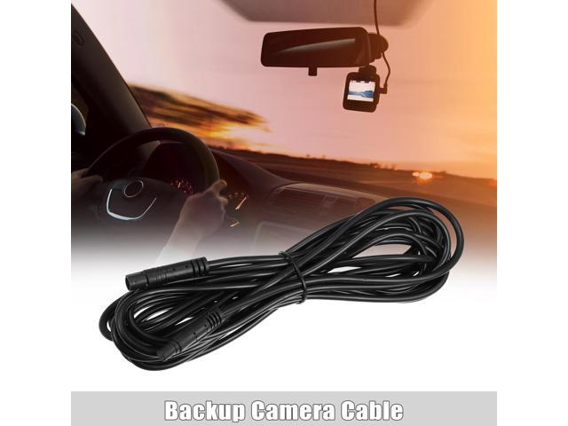 6 Pin 16.40ft 500cm Backup Camera Extension Cable Dash Camera Cord Wires Car Rear View Camera