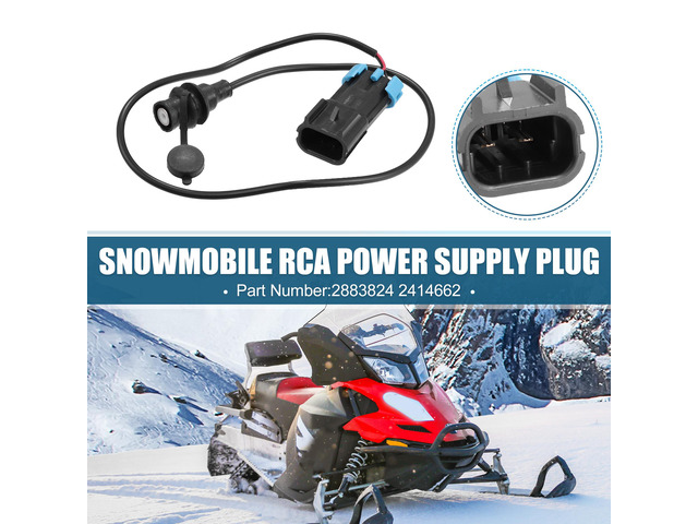 2883824 2414662 Engine Snowmobile RCA Plug Fit for ProStar S4 Voyageur INDY XC Adventure X2 2023