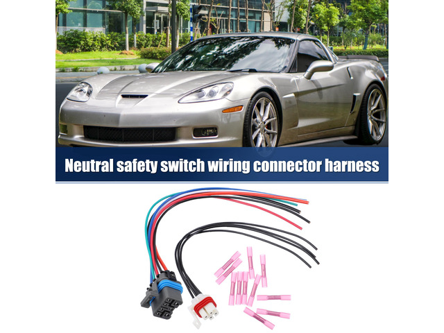 Unique Bargains 1 Set 7-Pin and 4-Pin Wires Neutral Switch Connector Replacement for 4L60E 4L80E 4L65E 88862288
