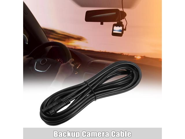 8 Pin 16.40ft 500cm Backup Camera Extension Cable Dash Camera Cord Wires Car Rear View Camera