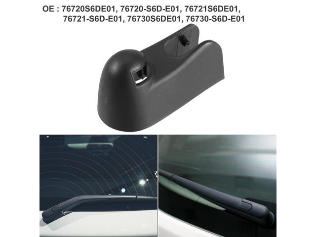 Car Rear Windshield Wiper Arm Cover Cap Fit for Honda Civic - Pack of 1 Black
