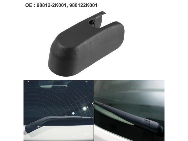 Car Rear Windshield Wiper Arm Cover Cap Fit for Kia Soul - Pack of 1 Black