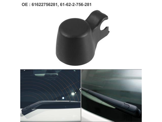 Car Rear Windshield Wiper Arm Cover Cap Fit for BMW X1 - Pack of 1 Black