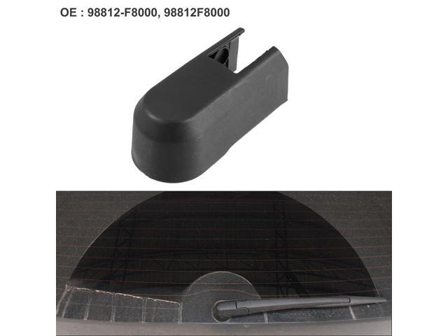 Car Rear Windshield Wiper Arm Cover Cap for Kia Rio - Pack of 1 Black