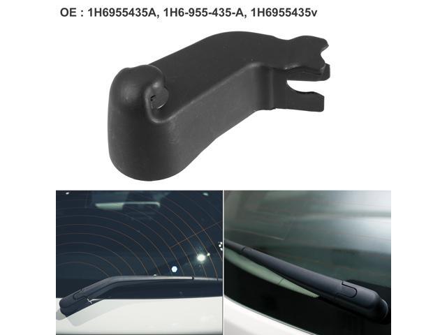 Car Rear Windshield Wiper Arm Cover Cap Fit for VW Golf - Pack of 1 Black