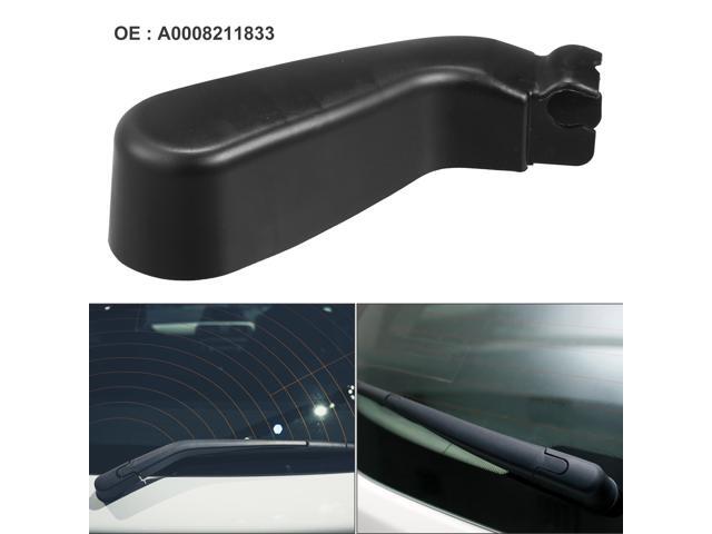 Rear Windshield Wiper Arm Nut Cover Cap Fit for Mercedes-Benz Viano Vito - Pack of 1 Black