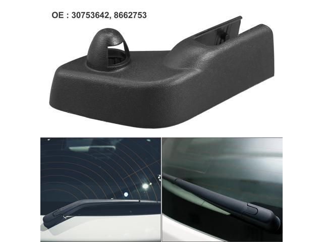 Rear Windshield Wiper Arm Nut Cover Cap Fit for Volvo V70 - Pack of 1 Black
