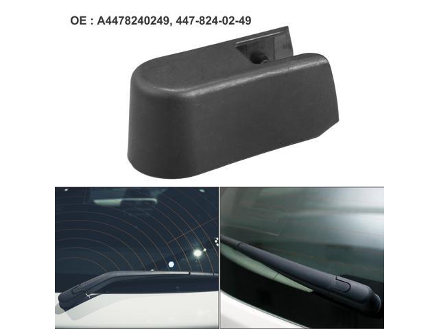 Rear Windshield Wiper Arm Nut Cover Cap Fit for Mercedes-Benz Metris - Pack of 1 Black